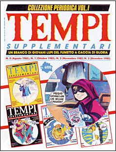 Tempi Supplementari, collezione volume 1. Rivista di fumetti, originale 1985, ideata e prodotta da Frigidaire