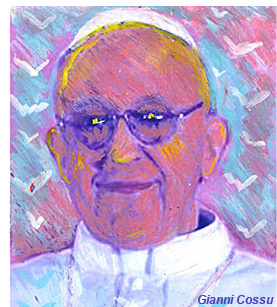 Illustrazione di Gianni Cossu, autore di FRIGIDAIRE e IL NUOVO MALE, diretti da Vincenzo Sparagna.