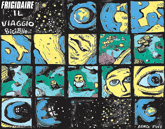 Frigidaire 242, maggio giugno 2012. Storia fumetto di Fabrizio Fabbri