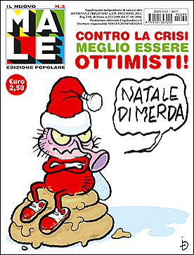 IL NUOVO MALE n. 3, rivista di satira diretta da Vincenzo Sparagna, coordinamento, colori e grafica di Maila Navarra