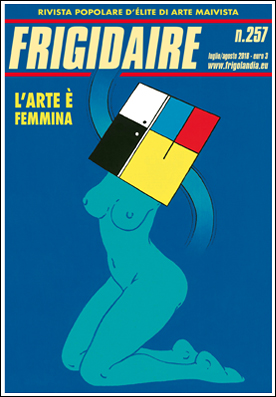 Frigidaire n.257, edizione tabloid a colori di 4 pagine. Direttore Vincenzo Sparagna, coordinamento, colori e grafica di Maila Navarra
