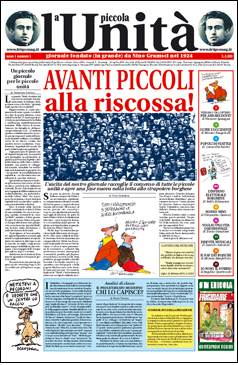 La Piccola Unità, n.1 marzo 2001. Ideazione e Produzione FRIGIDAIRE