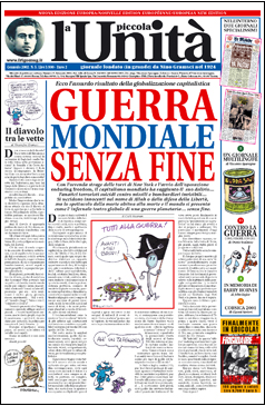 La Piccola Unità, n.5 gennaio 2002. Ideazione e Produzione FRIGIDAIRE